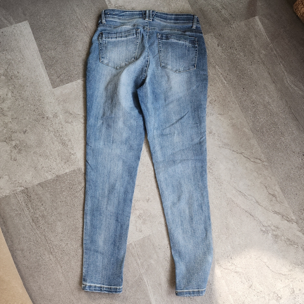 Democracy Light Blue Skinny Jeans - Picture 2 of 3